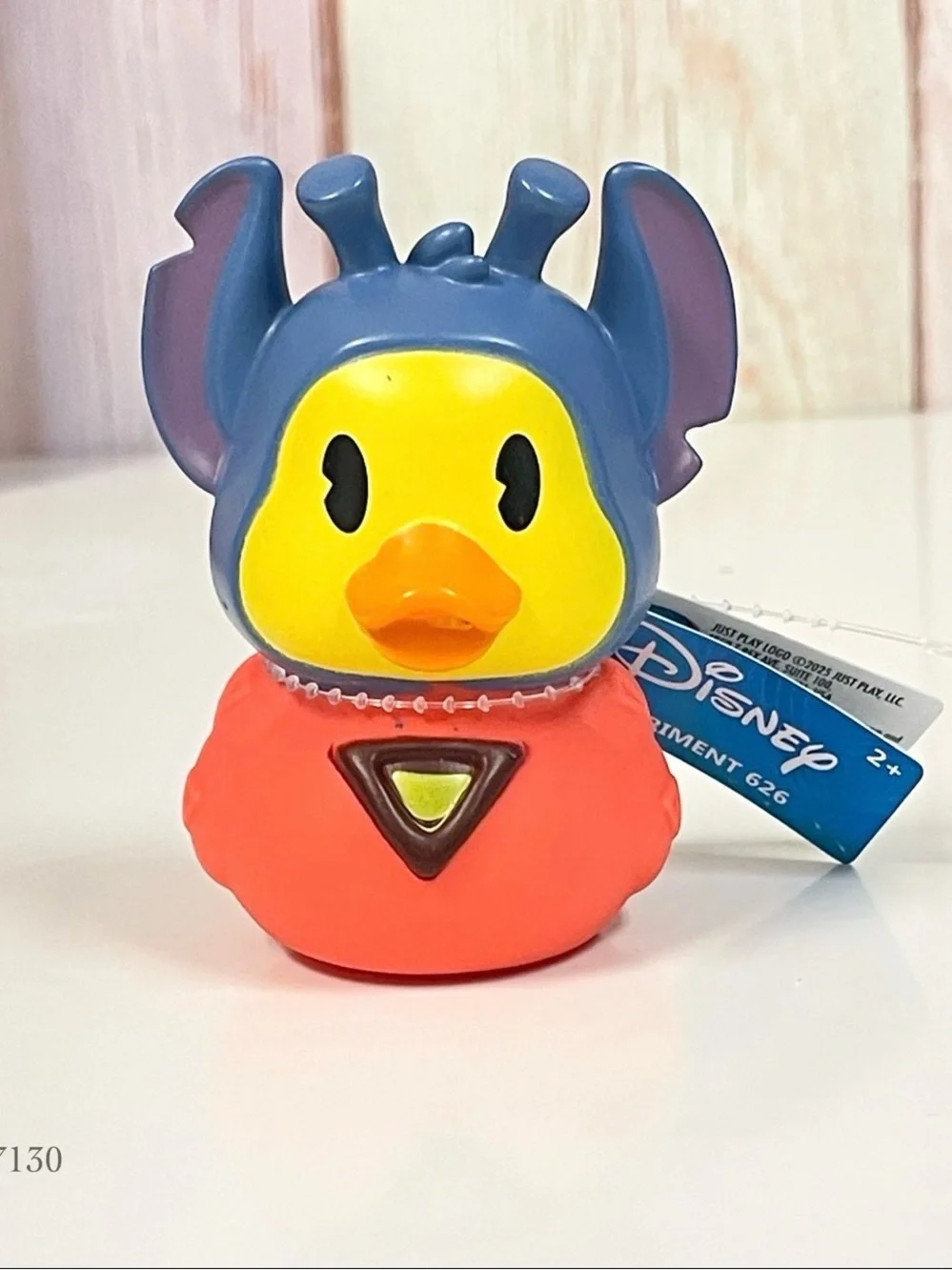 Duckalooz Disney 3” Large Stitch Experiment 626 Rubber Duck Jeep Ducking New